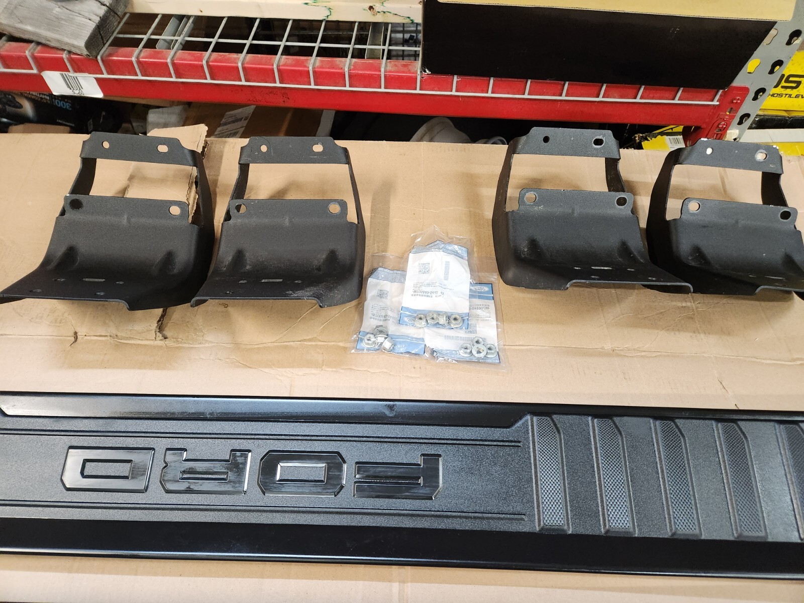 oem 2015 -21 Ford F150 crew cab running boards side steps BLACK 2021 body