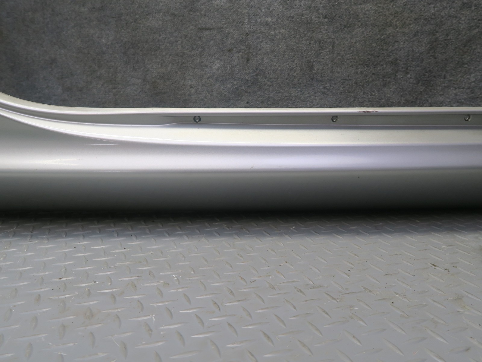 02-05 LEXUS Z40 SC430 SET OF 2 LEFT & RIGHT SIDE SKIRT ROCKER PANEL SILVER OEM