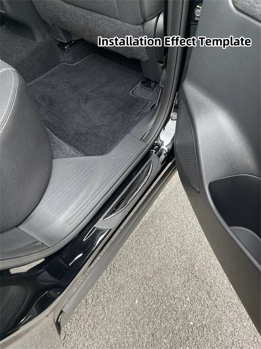 For Ford F-150 F150 Steel Car Accessories Door Sill Strip Protector Scuff Plate