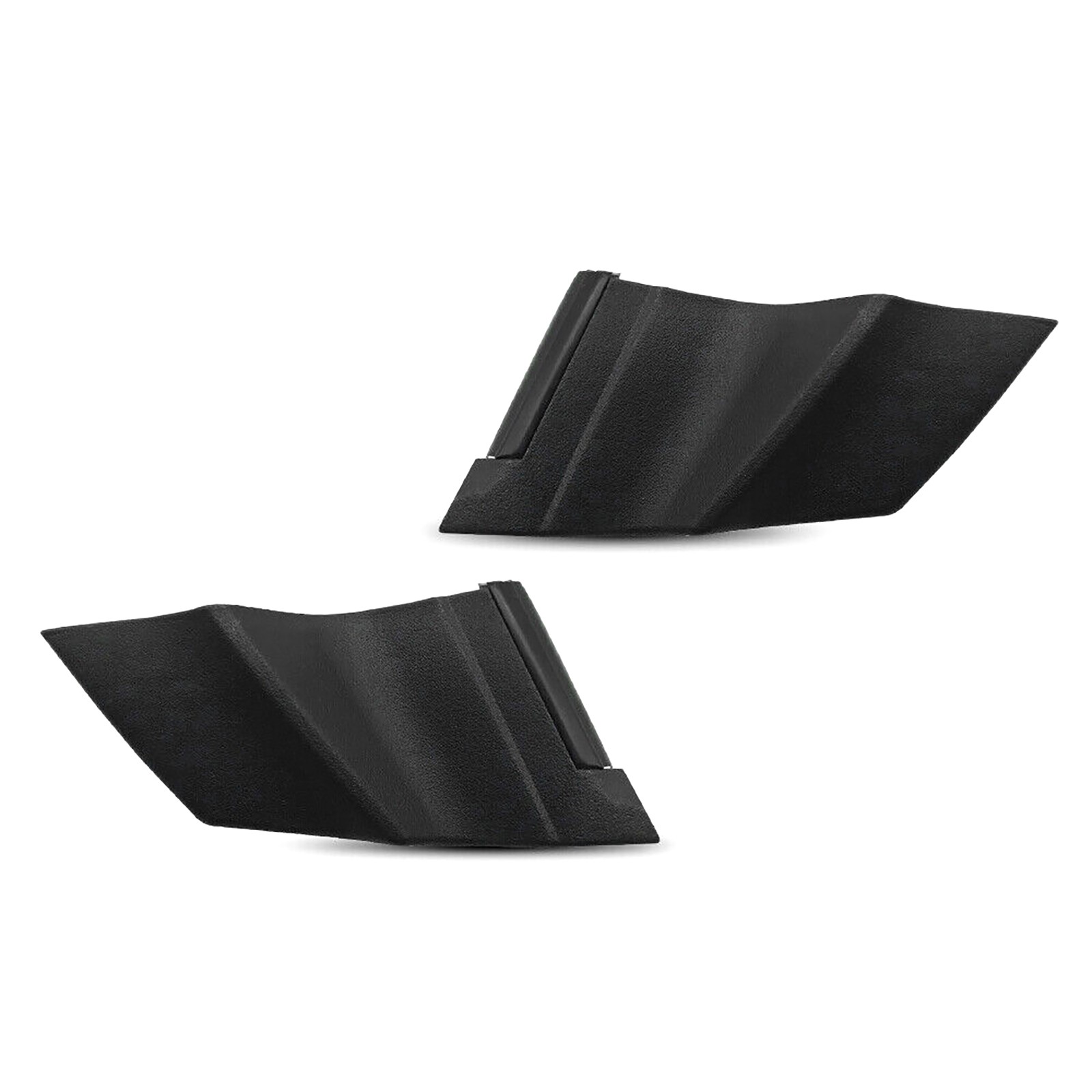 2PCS Front Windshield Wiper Cowl Extension Trim For Toyota Yaris 2006-2010