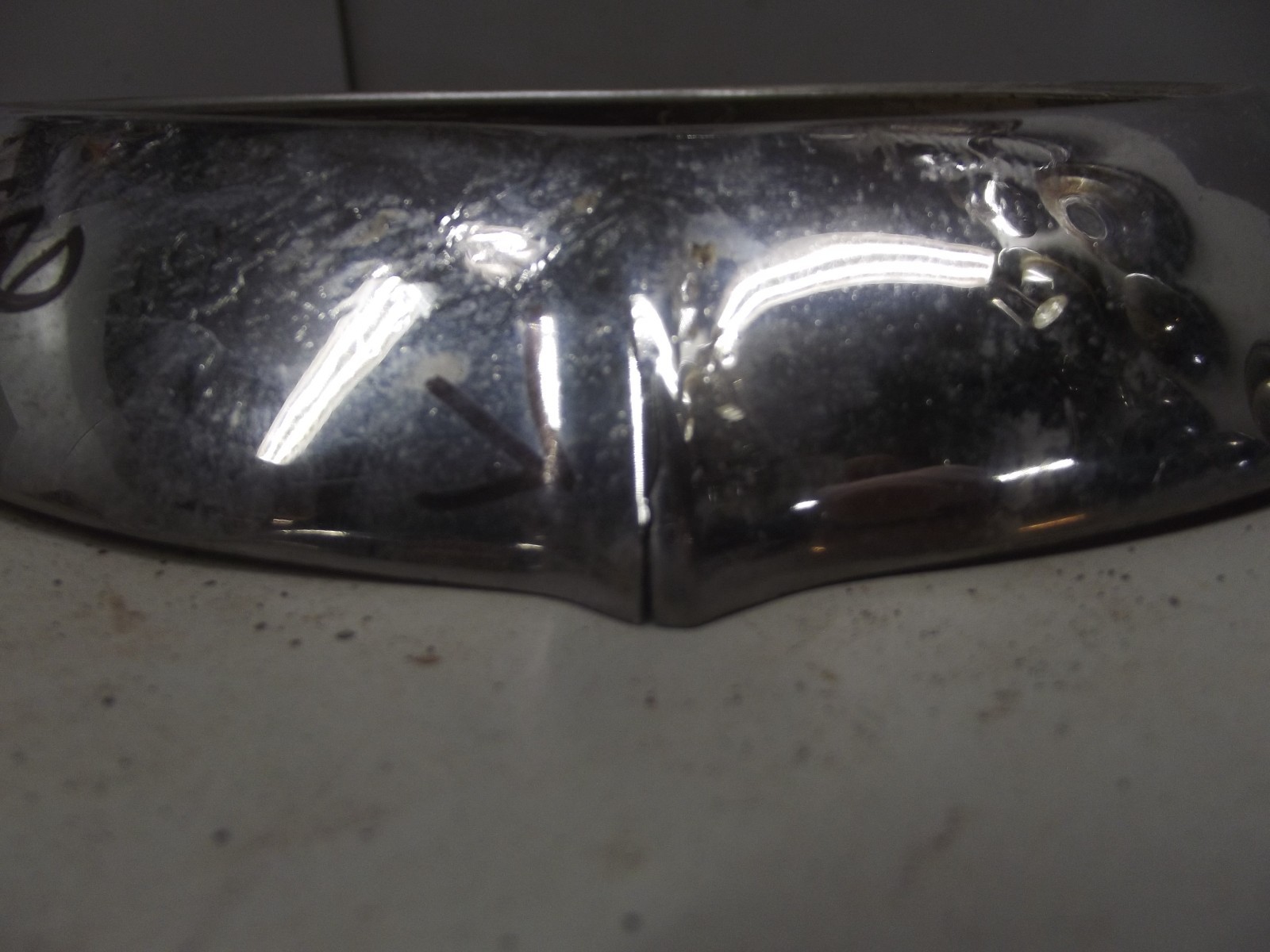 1941 Cadillac Headlight Bezel 5931510 surround trim