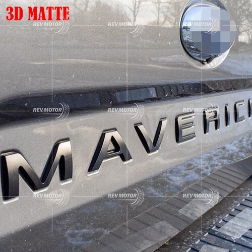3D Tailgate Insert Letters Rear For Maverick 2022-2025 Emblem Decal Nameplate