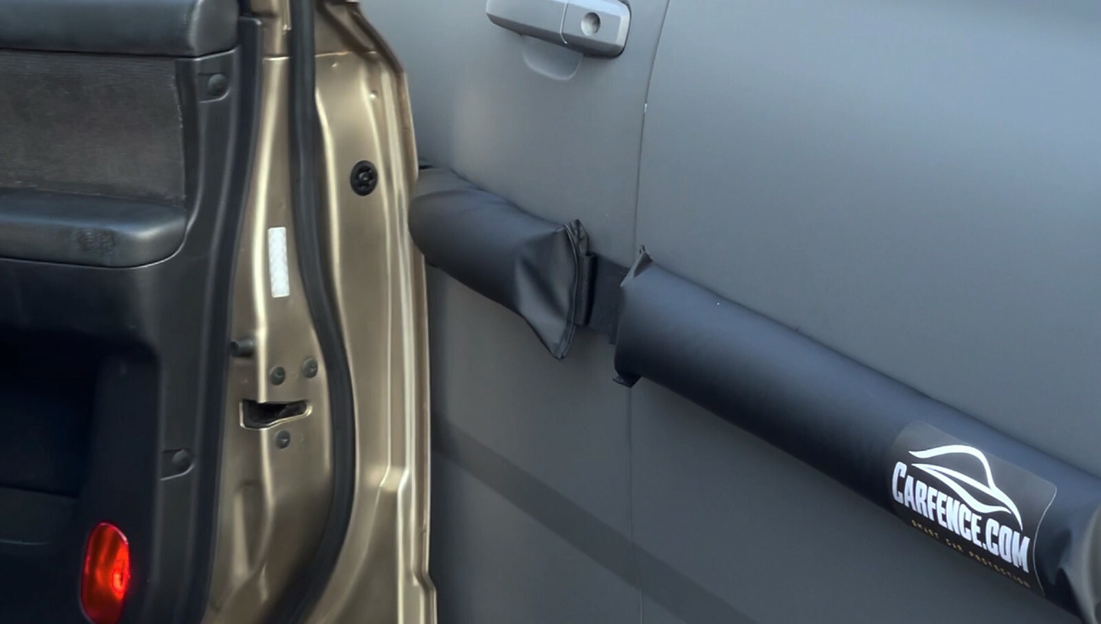 Set of 2 Car door dent protector removable magnetic prevent dents for both sides