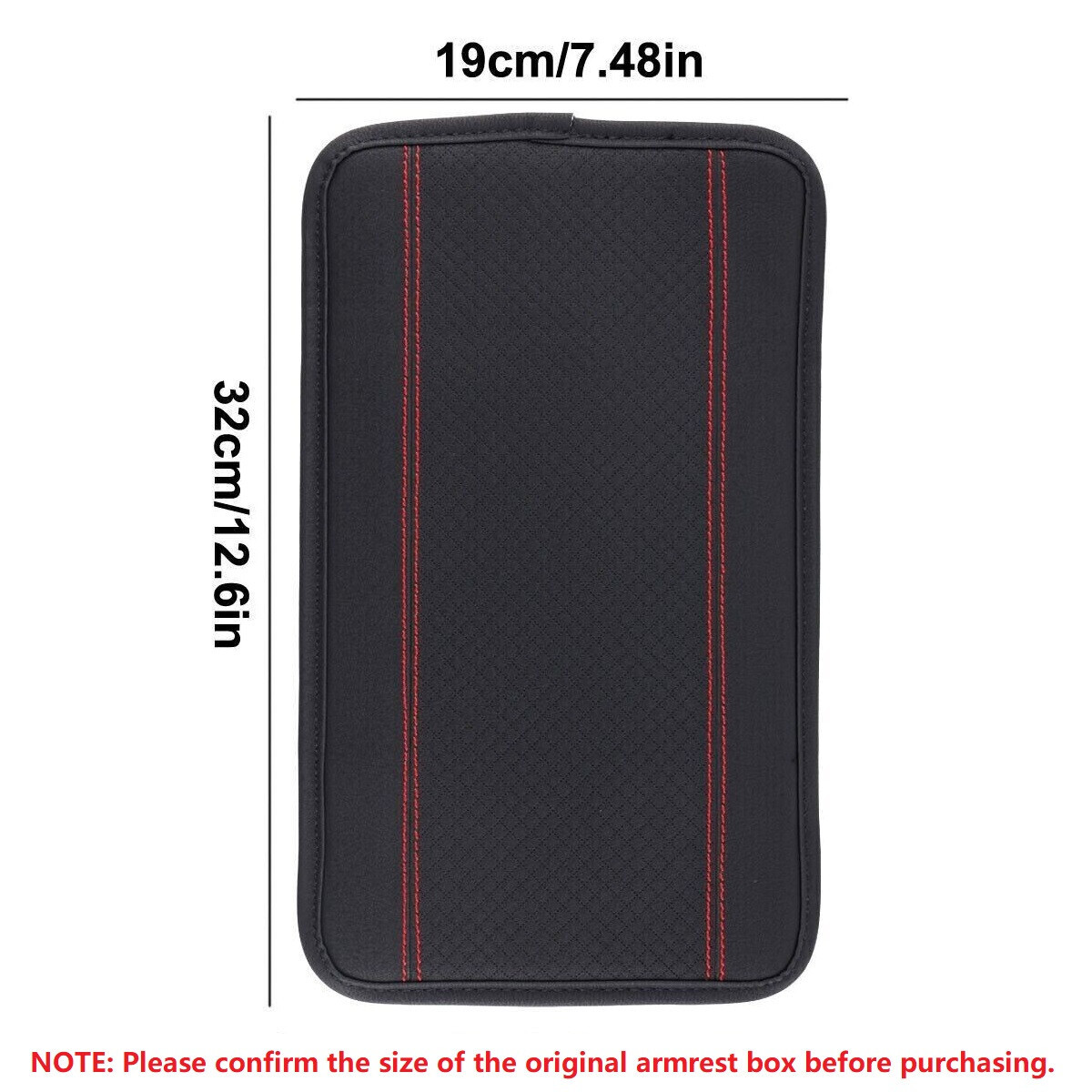 Car Armrest Cushion Cover Center Console Box Pad Protector Pad Mat Accessories