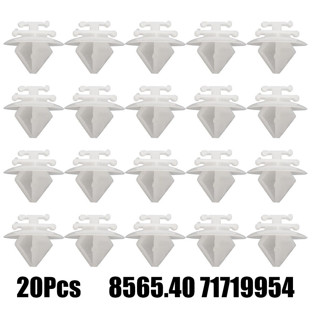 20Pcs Car Exterior Door Trim Clips for C2 C3 206 207 8565 40 856540 7701056846