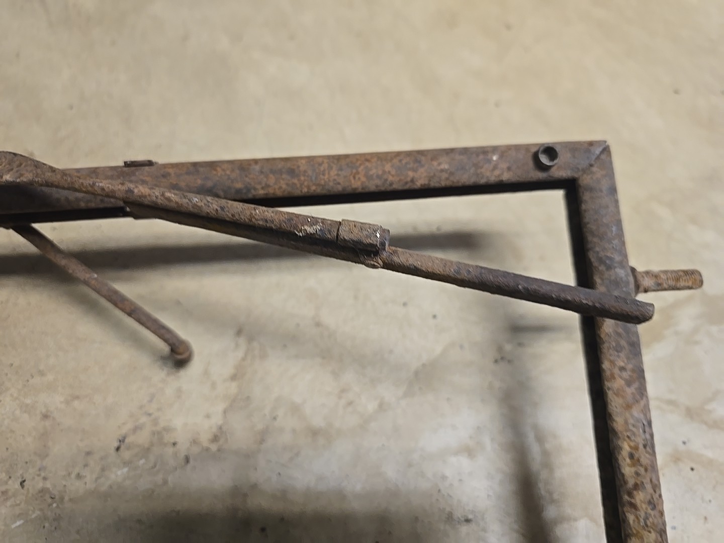 Original 1930 1931 Ford Model A Standard Roadster Windshield Frame 15¼”