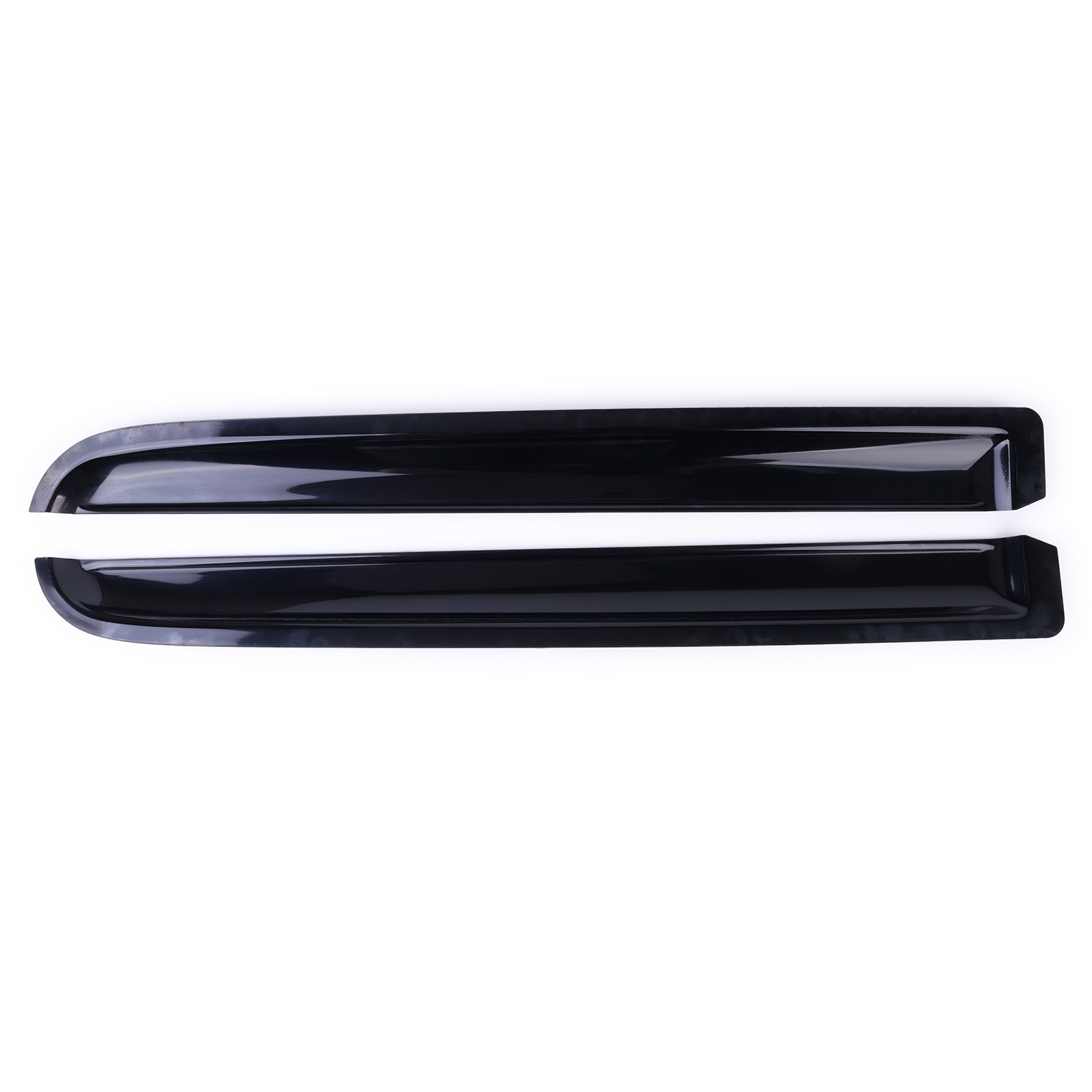 4Pcs In-Channel Dark Smoke Window Visors For Ford F-150 SuperCrew 2015-2022