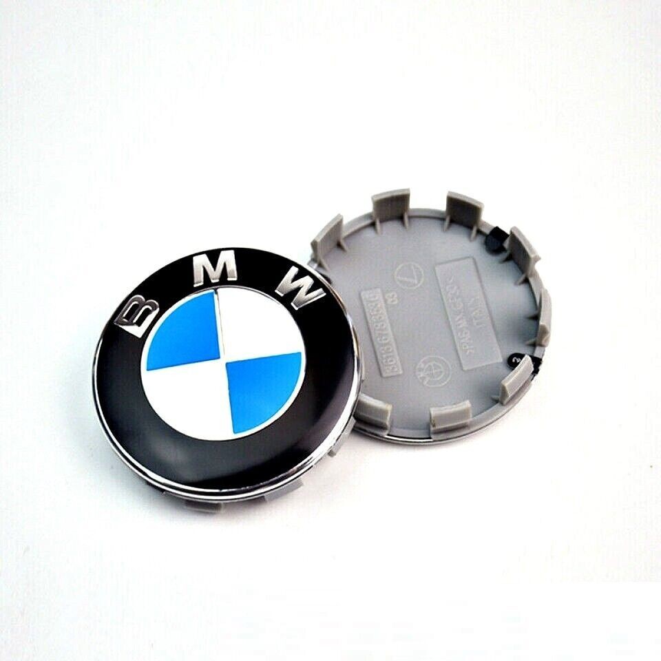 4X 68mm Wheel Center Hub Caps Logo Badge Emblem for 1-7 Series Genune