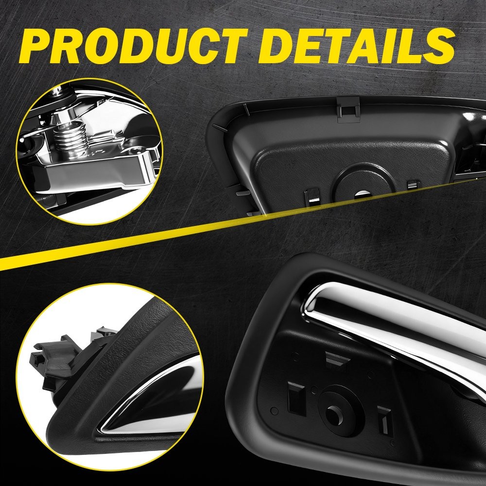 1-4X Interior Door Handle For 2011-2015 Chevrolet Cruze Front Rear Left Right EK