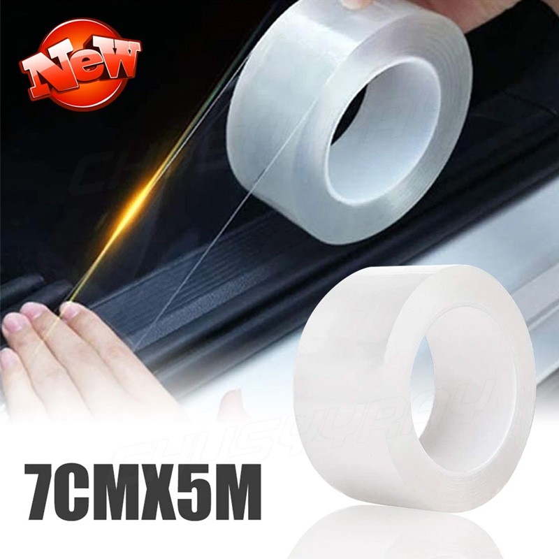 Car Paint Protection Acrylic Film Sticker Clear Universal Film Foils Hot 7cm*5m