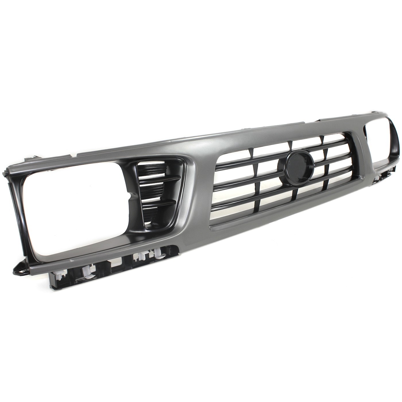 Grille For 95-97 Toyota Tacoma Gray Shell w/ Black Insert Plastic