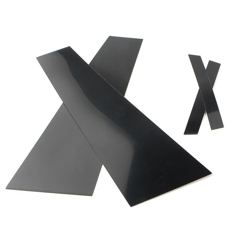 Gloss Black Pillar Posts Door Trim For MERCEDES CLS CLS500 CLS350 2006-2011