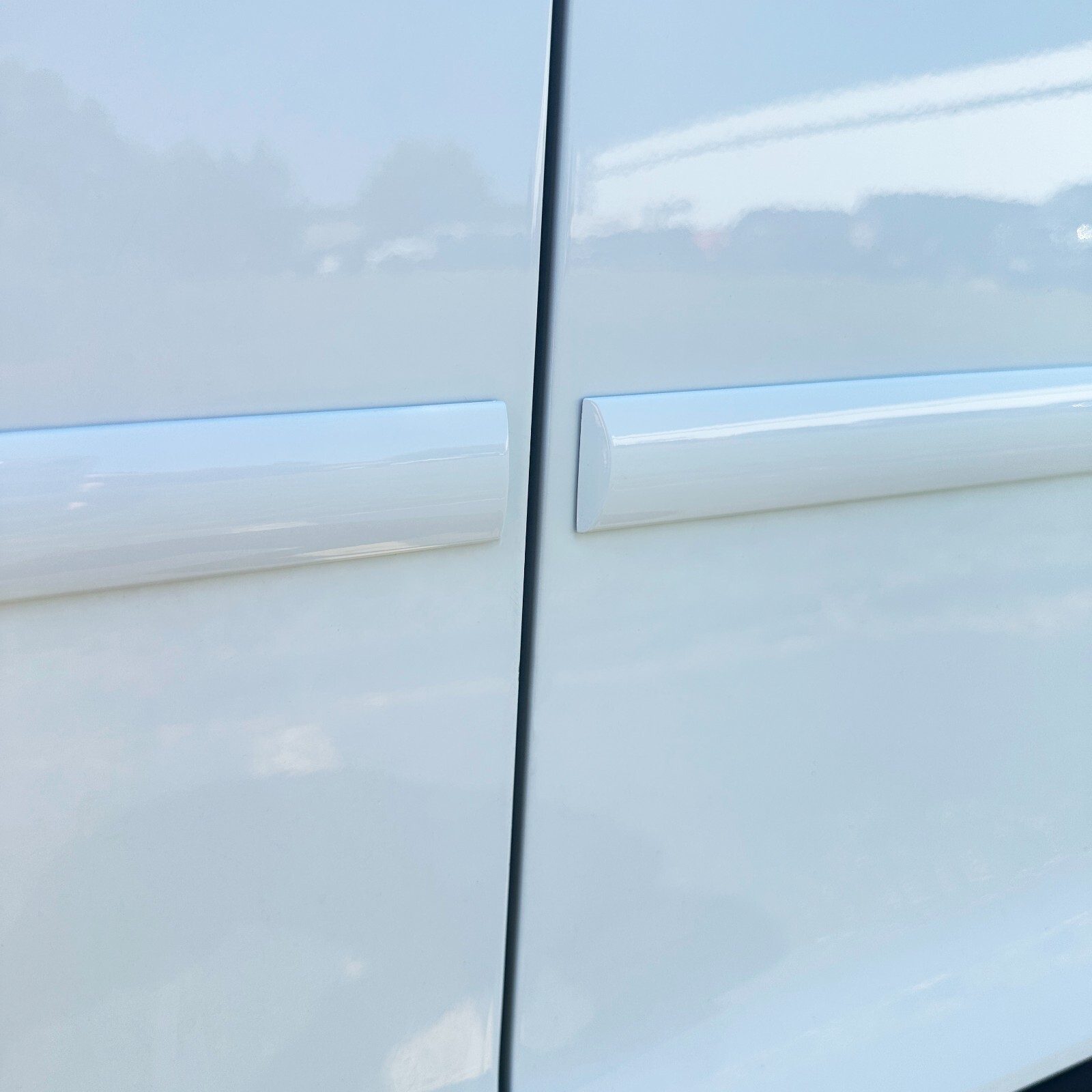 For: Toyota Yaris 5DR 2012-2015 Painted Body Side Moldings #FE-YAR12-5DR