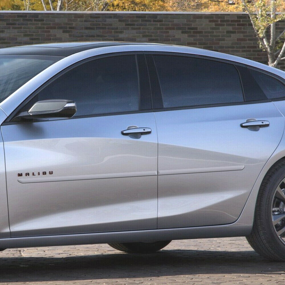 For: Chevrolet Malibu 2016-2023 Painted Body Side Moldings #FE-MAL16