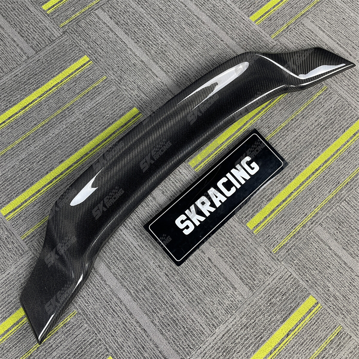 For 2001-2005 Honda Civic Sedan Carbon Fiber/Glossy Black Rear Spoiler Wing