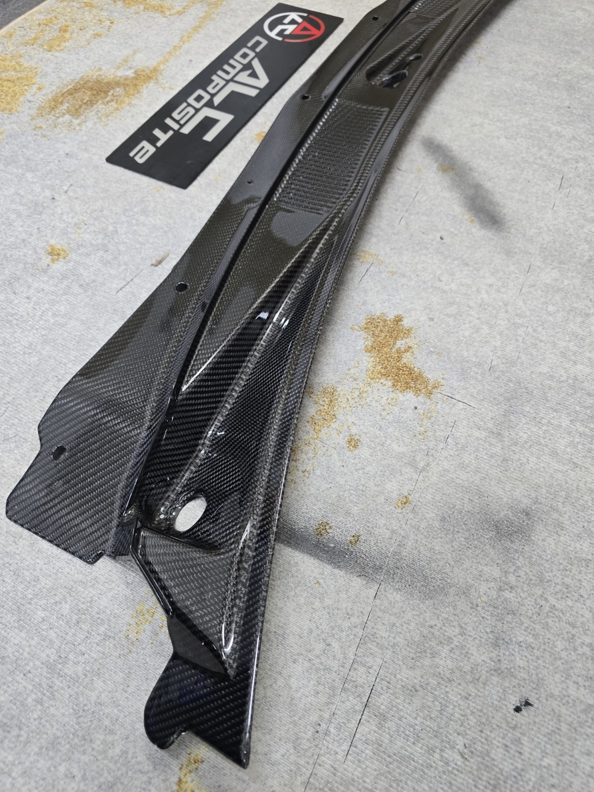 Fit for USDM LHD Nissan Silvia S15/S14/200sx Dry Carbon Wiper Cowl