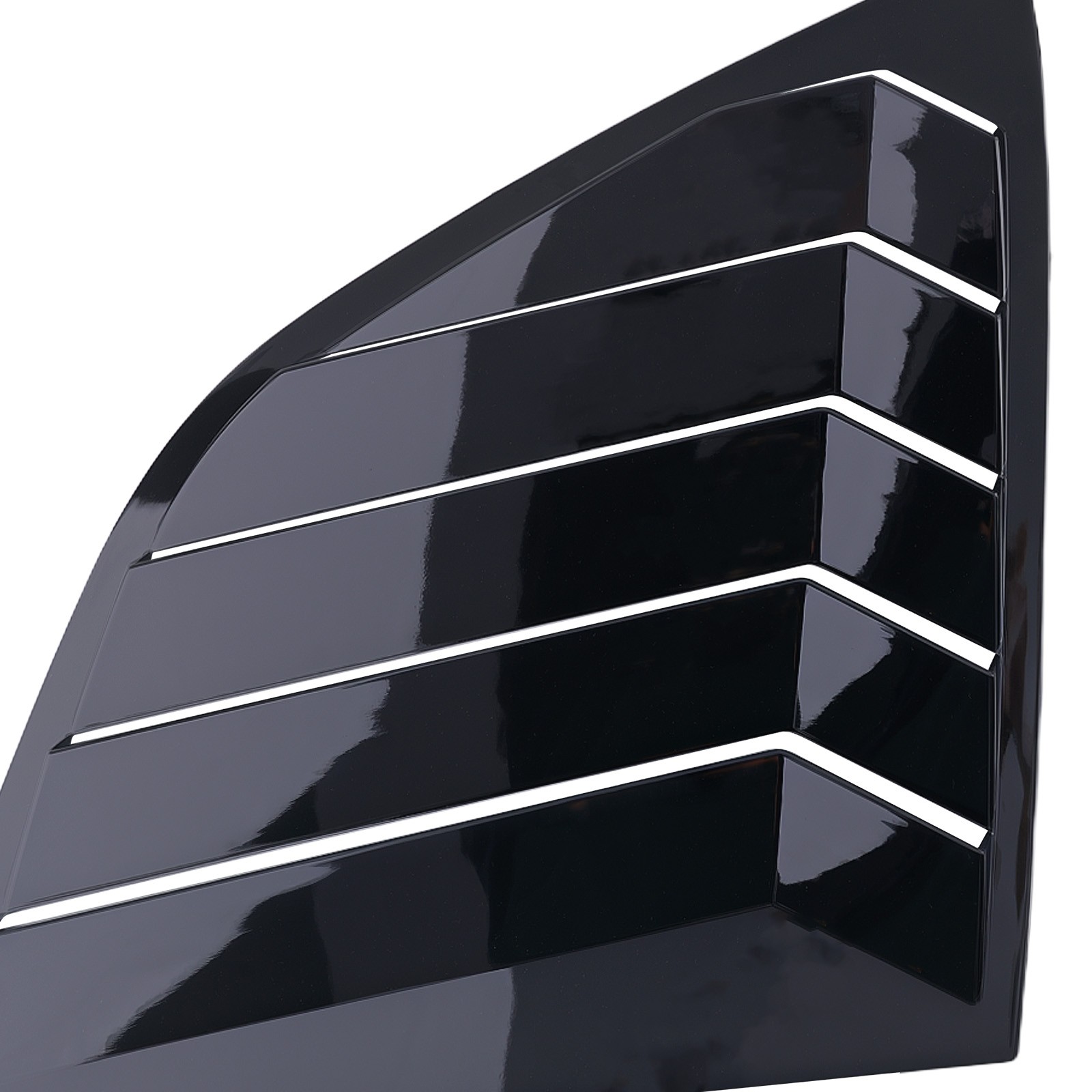 Gloss Black ABS Window Louvers for Honda CR-V 2023-2024 Temperature Reducer