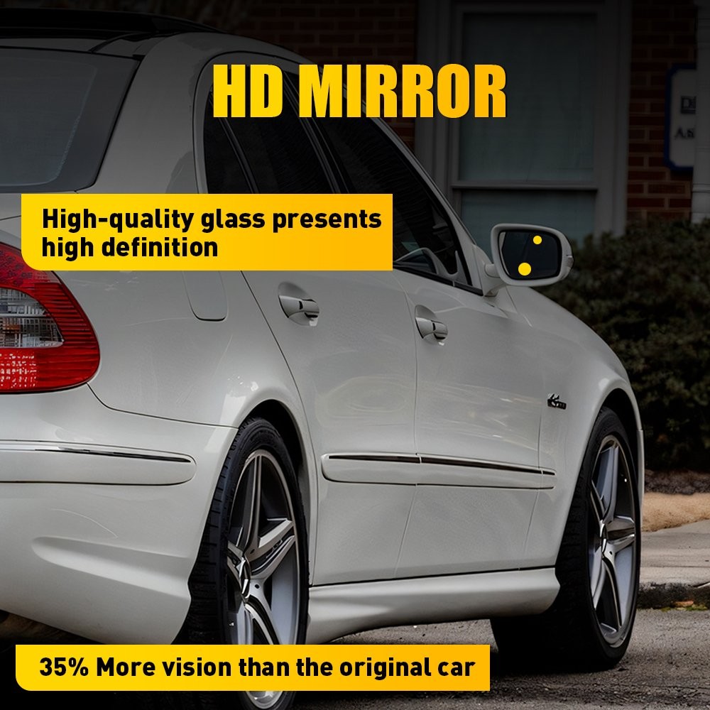 Mirror Glass Heated Backing Plate Passenger RH Side For 2007 Mercedes-Benz E280