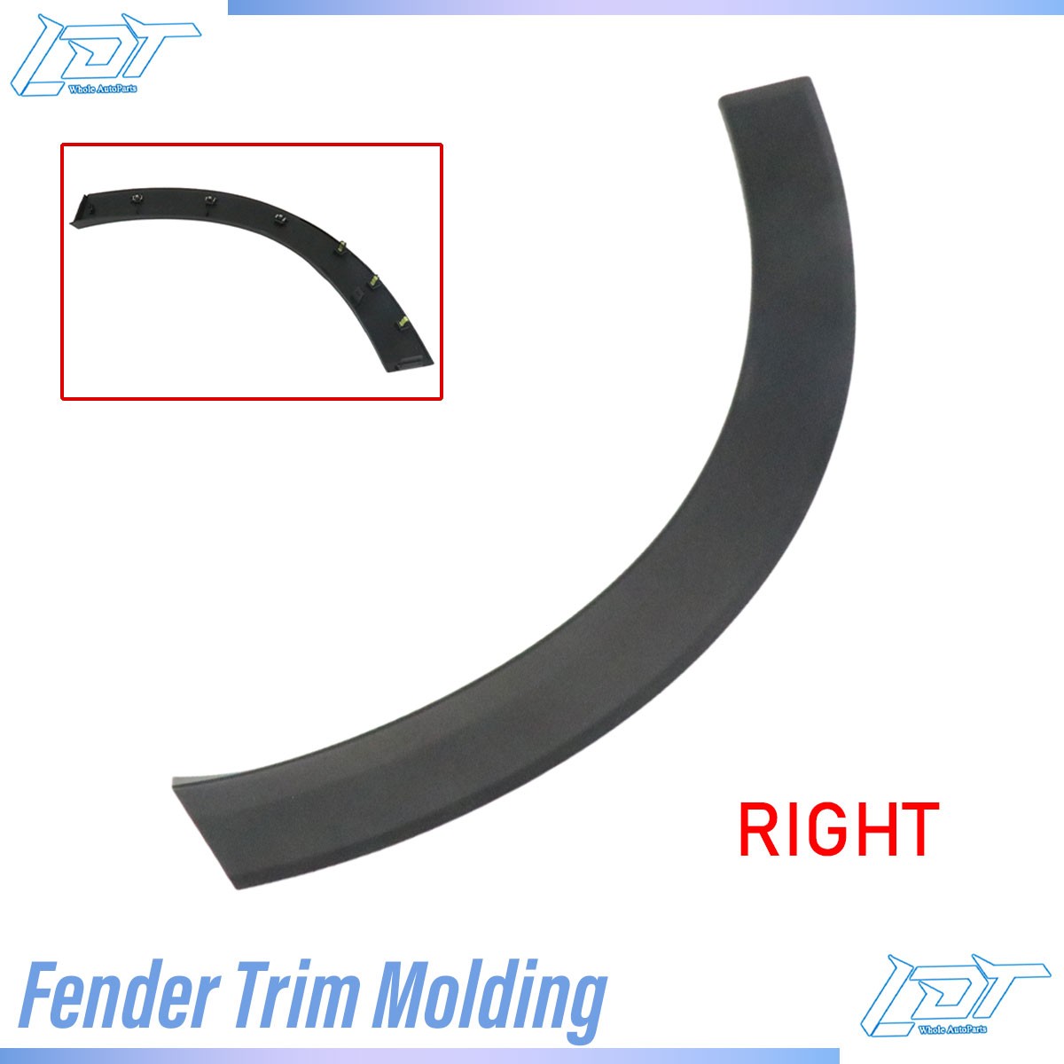 For 2023-2025 Honda HR-V Wheel Opening Molding Rear Passenger Right Side