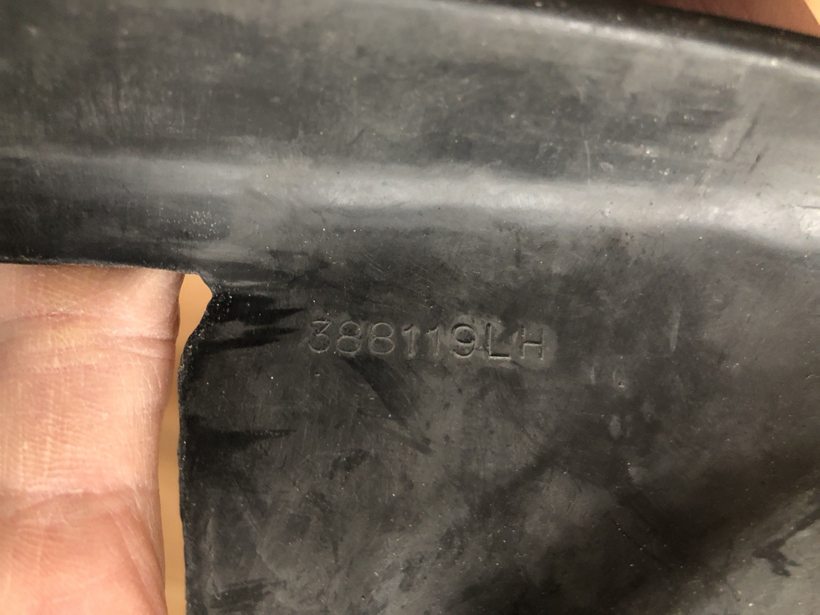 1965 Oldsmobile Cutlass 442 “New Other” NORS Rear Bumper Filler Pair—-LP-1207