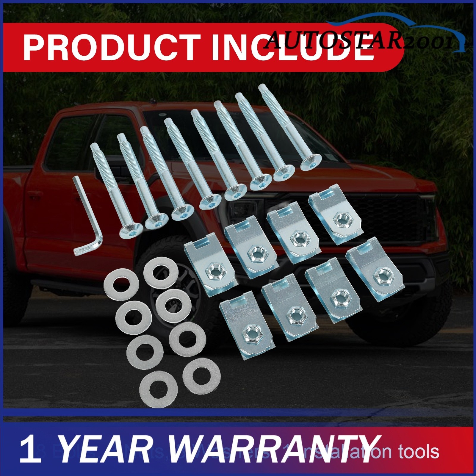 8 Bolts Bed Mounting Hardware Kit 924-312 Fits For Ford F150 Truck 2004-2014 NEW