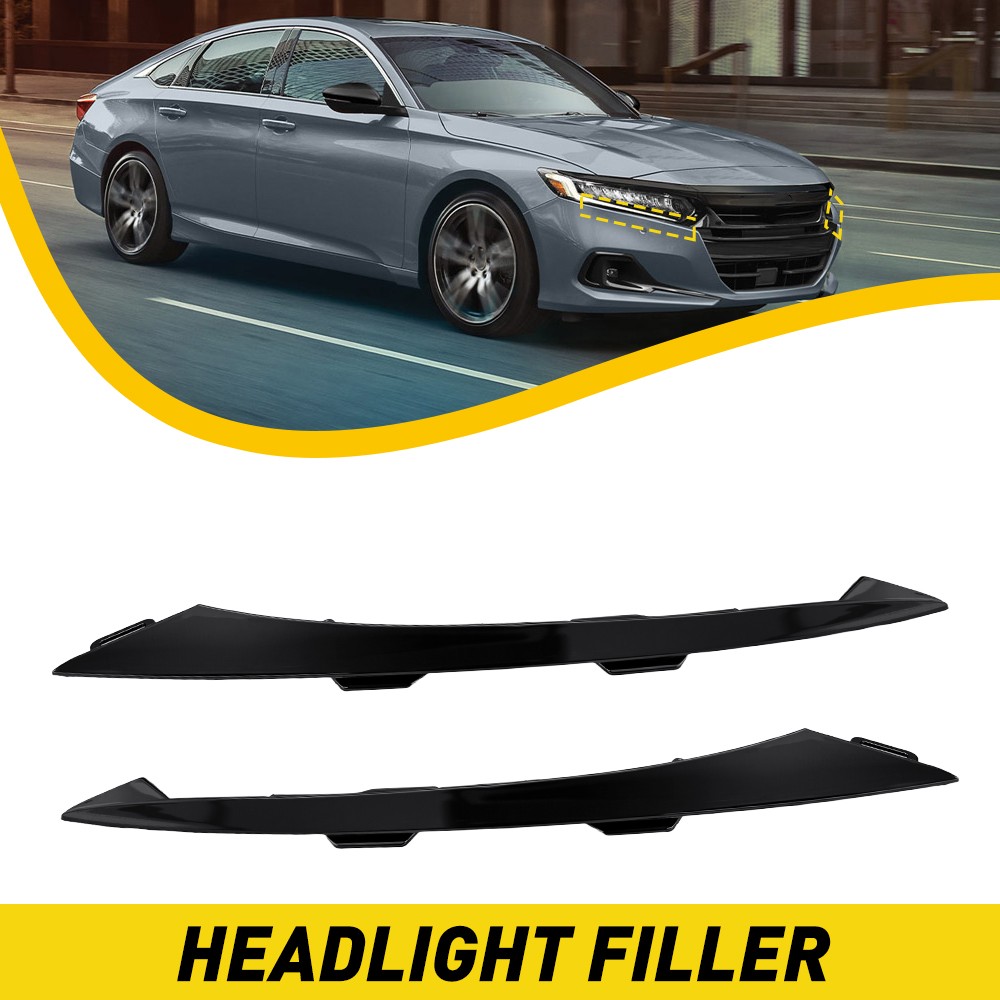 Factory Style Front Bumper Lower Grille Black Trim Fits 2021-2022 Honda Accord