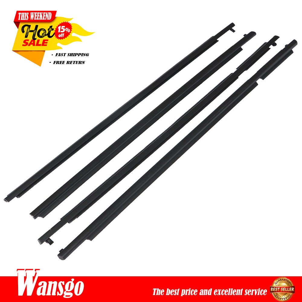New Window Weatherstrip Seal Belt Outer Molding Trim For Toyota RAV4 2006 -2008
