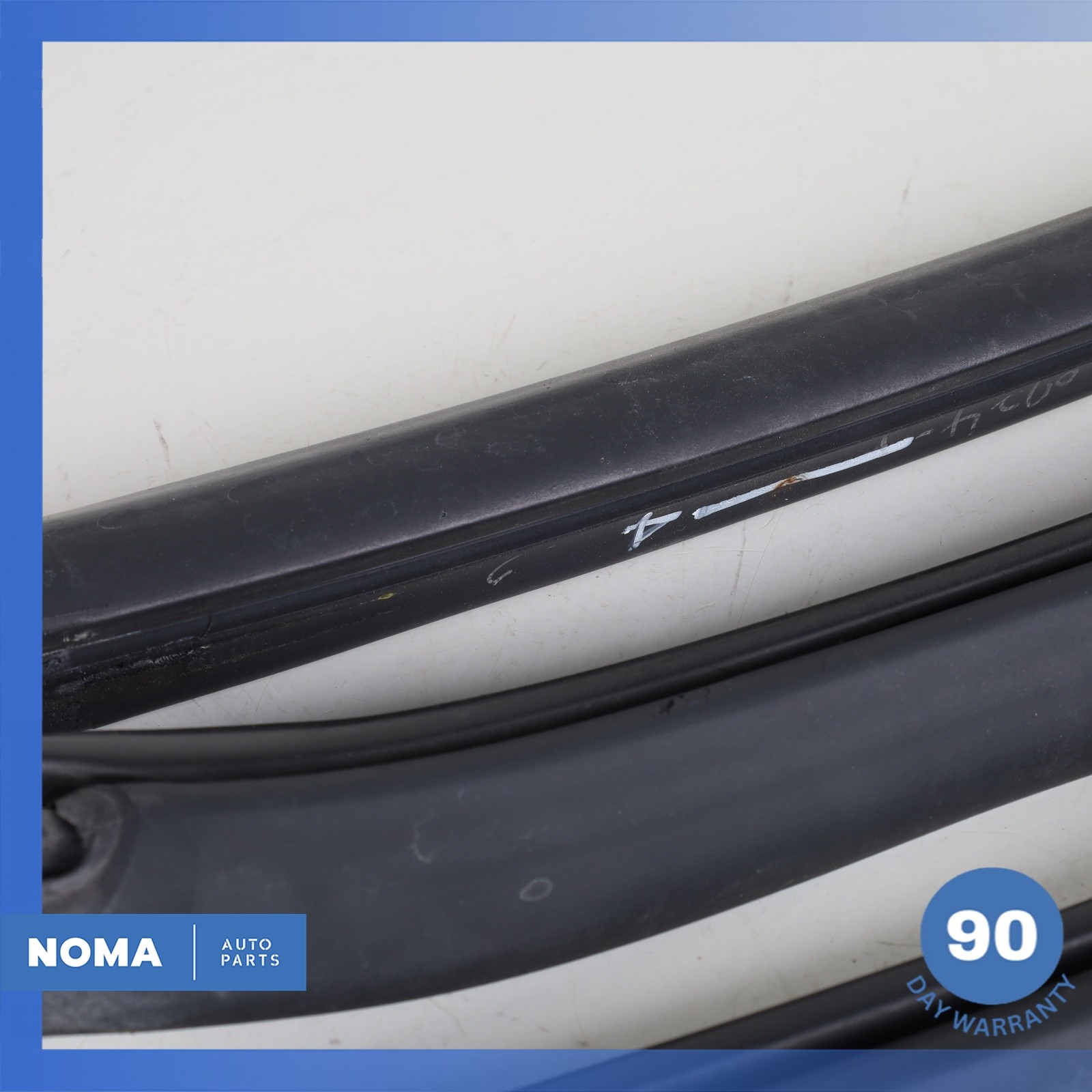 97-06 Jaguar X100 XK8 XKR Convertible Top Roof Left Molding Rubber Seal Set OEM