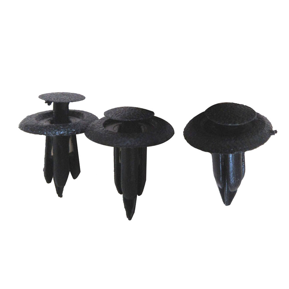 100Pcs/Set Bumper Clips Car Hole Plastic Screw Rivets Fastener Fender Push Pin
