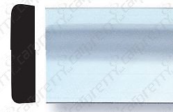 All Chrome 7/8″ x 50′ Universal Trim-Gard Stick On Body Side Molding