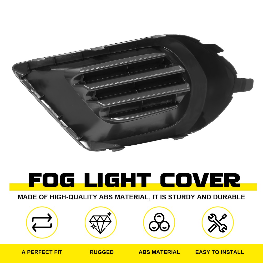 Bumper Insert Fog Light Hole Cover Front RH Right for Subaru 2014-2016 Forester