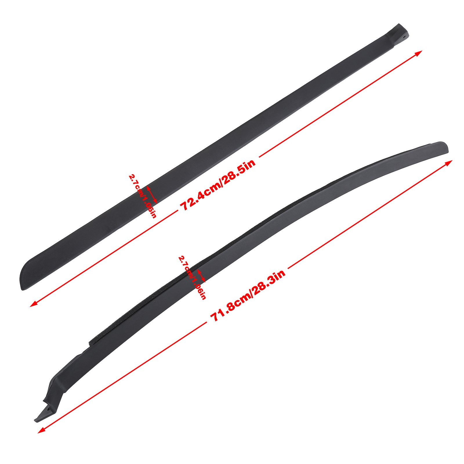 NEW 2pcs Windshield Pillar Molding LH/RH 04805889AC For 2005-2010 Chrysler 300