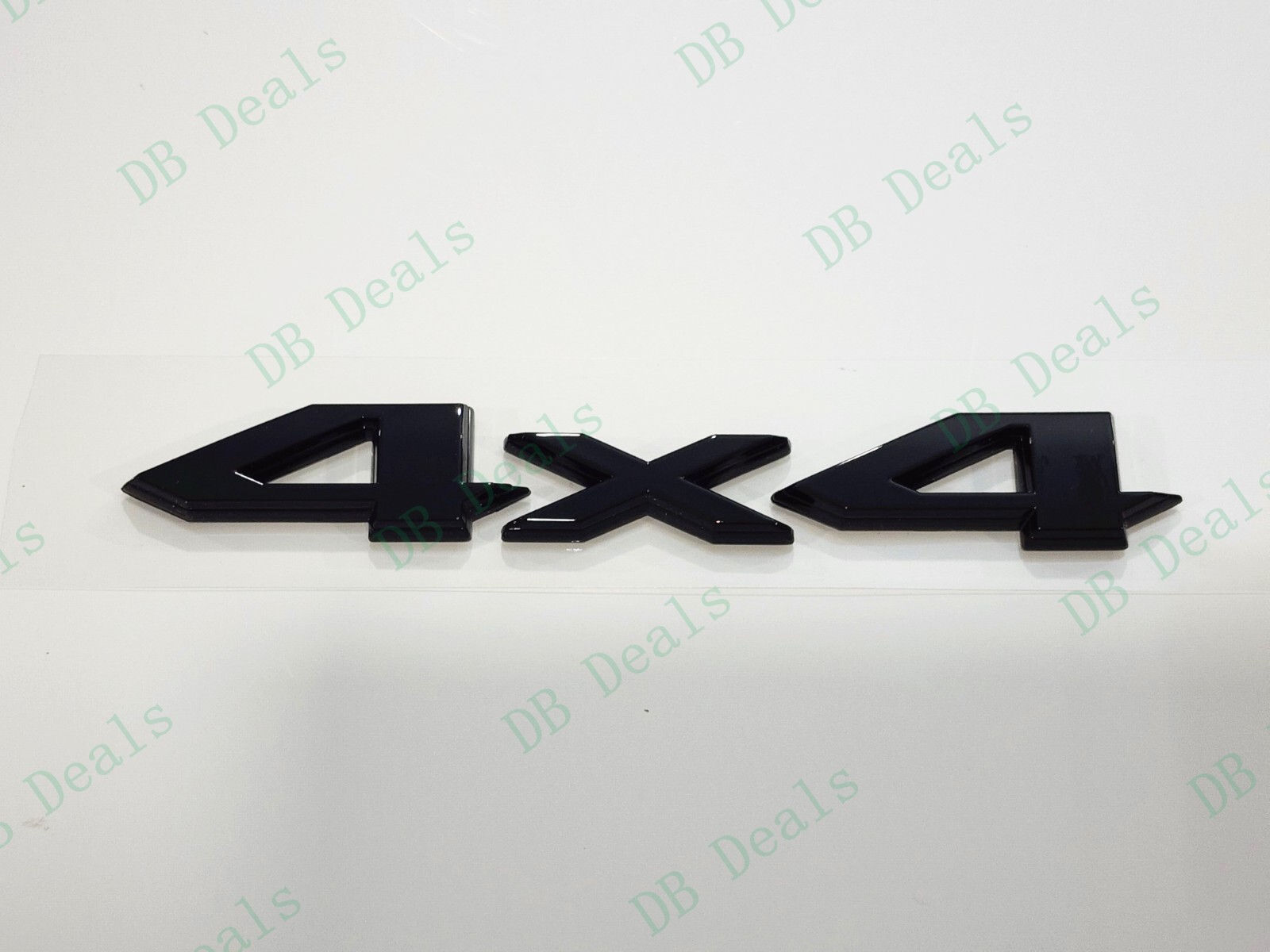 1P Gloss Black Rear 4X4 Emblems Badge Letter Fit 2021+ Jeep Grand Cherokee WL/WK