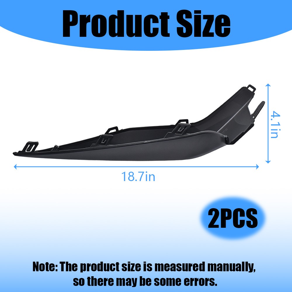 For 2020-2022 Toyota Corolla SE XSE Front Bumper Grille Trim Molding Accessories