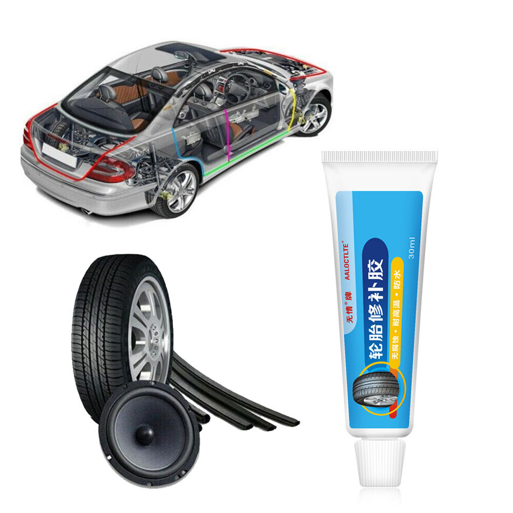 Tire Repair Glue Liquid Strong Rubber Glue Adhesive Instant Strong Bond Leather