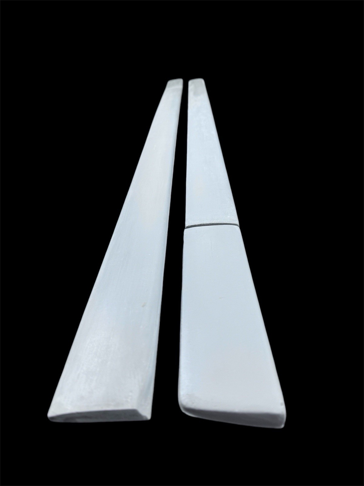 1979/1993 MUSTANG/CAPRI SVO STYLE ROCKER PANEL MOLDINGS 4 PIECE “FIBERGLASS”