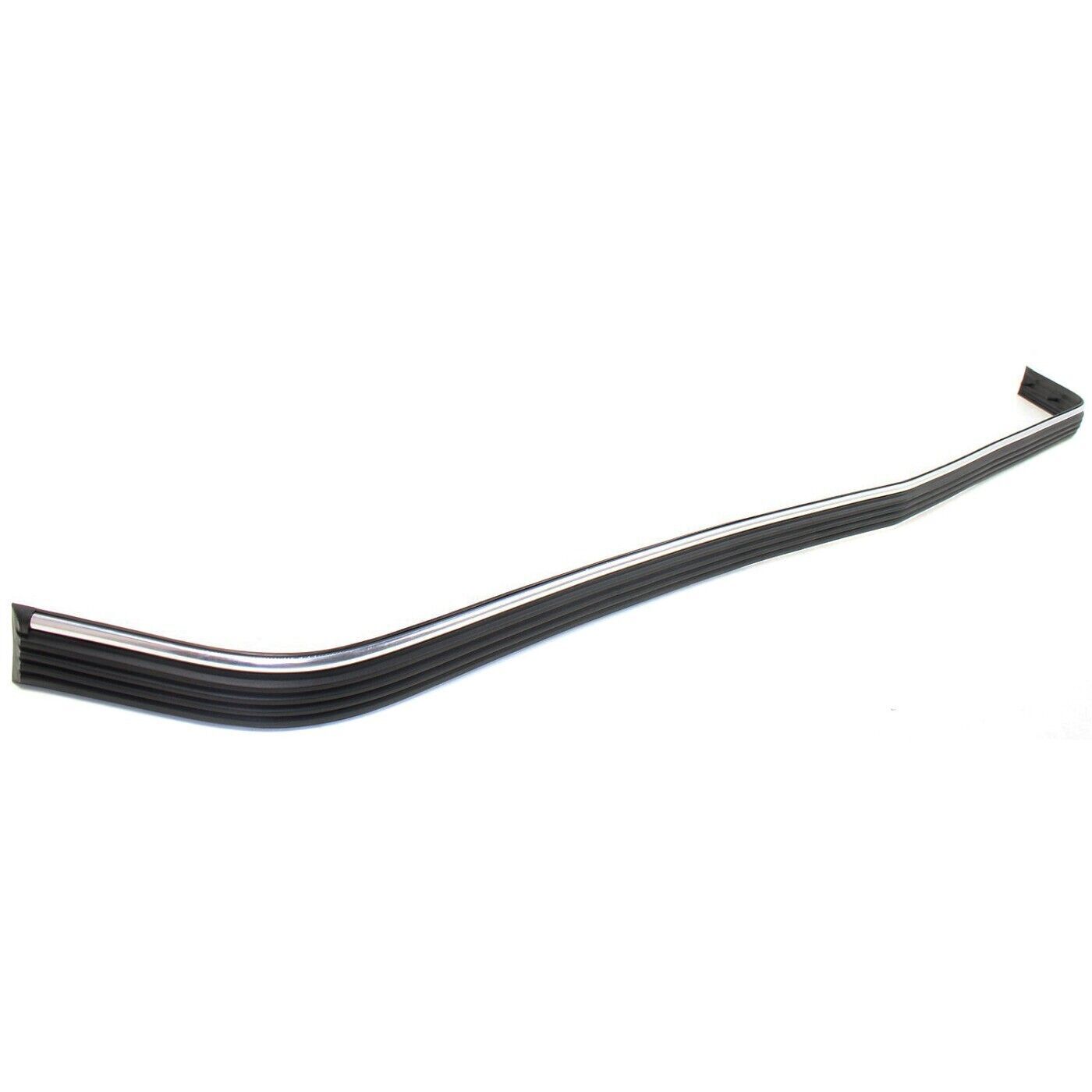 Front Bumper Trim Plastic Black/Chrome For 1988-1998 Chevrolet C1500/K1500