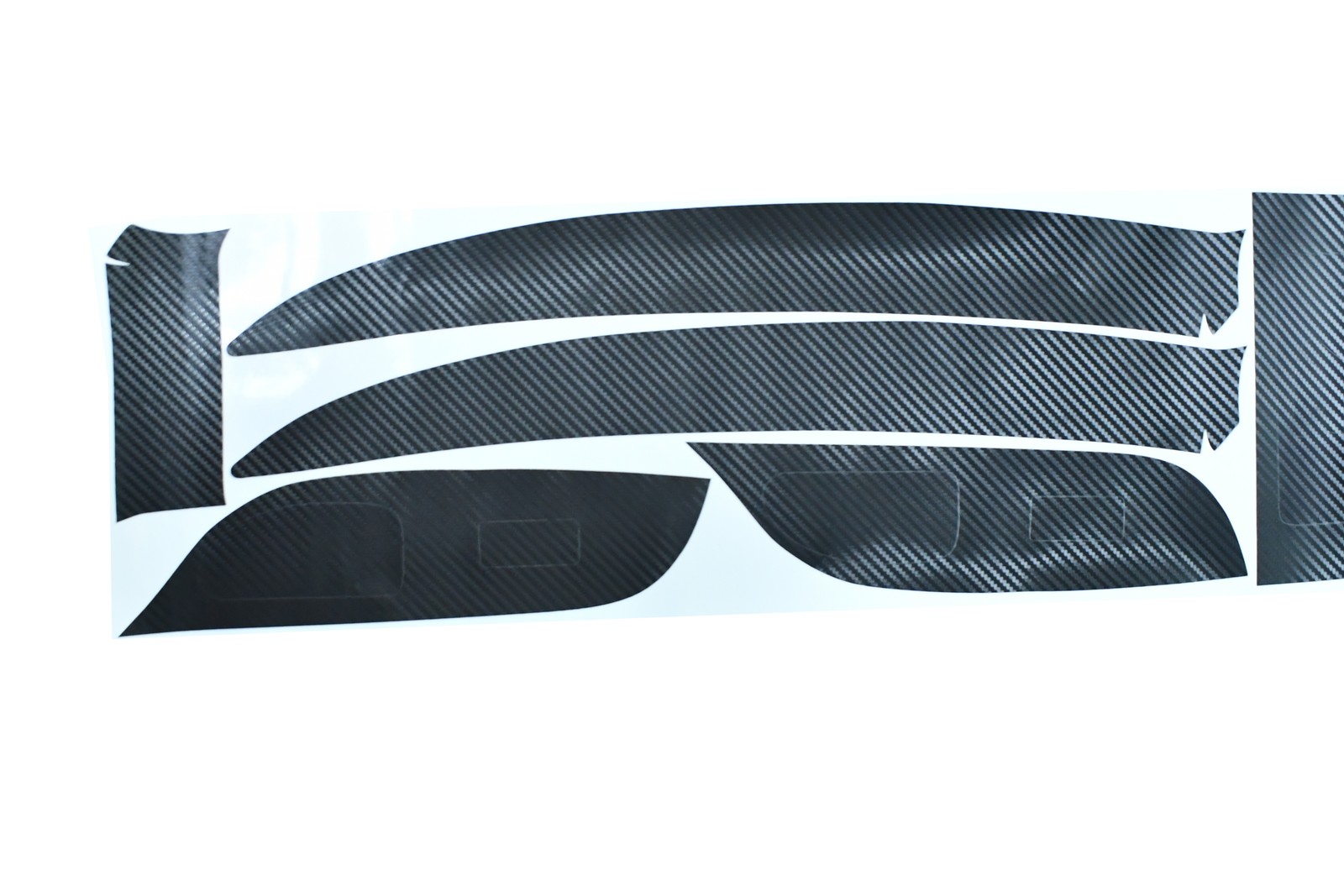 3D Carbon Fiber Look DIY Trim PVC Stickers For 2010-2016 Infiniti G25 G37 4-Door
