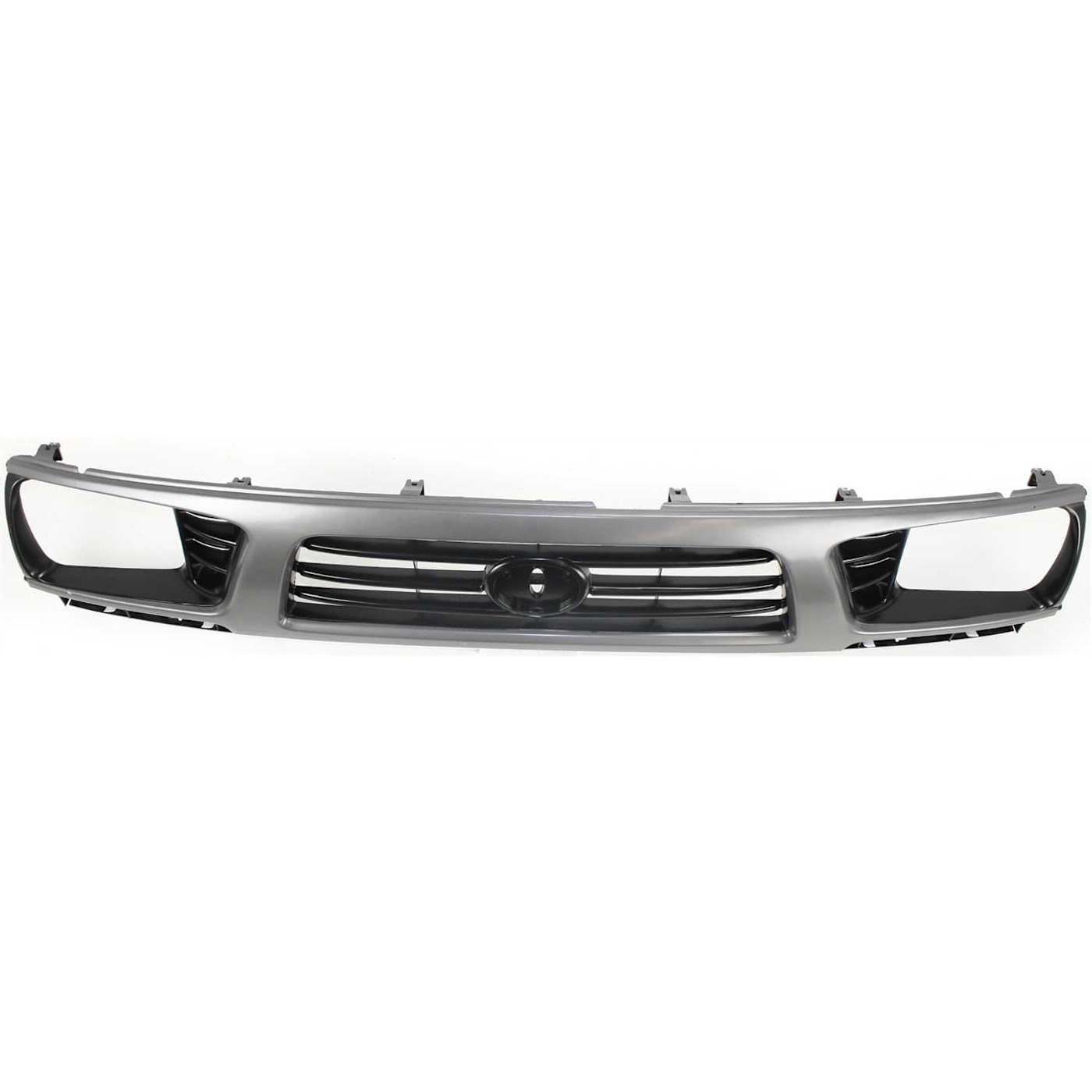 Grille For 95-97 Toyota Tacoma Gray Shell w/ Black Insert Plastic