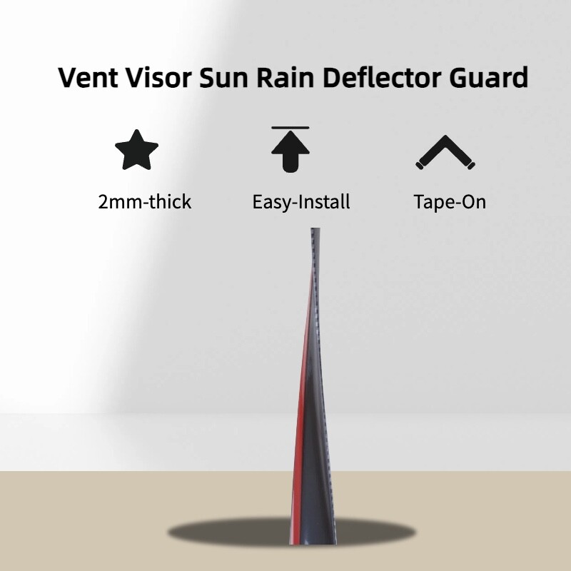 Window Visor Sun Rain Guard Deflector Fits Hyundai Tucson 2016-2020