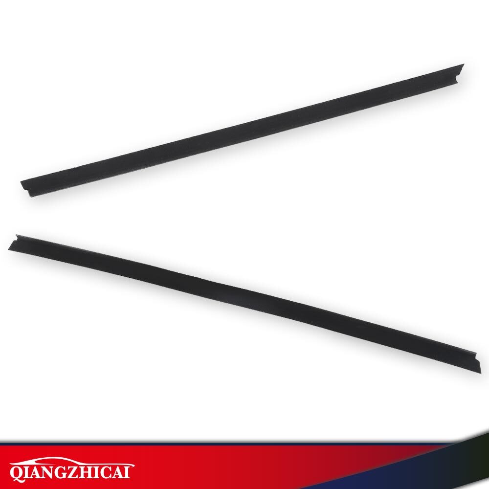 Fit For Chevy Truck Inner & Outer Window Sweep Felt Seal Weatherstrip Kit 4Pcs