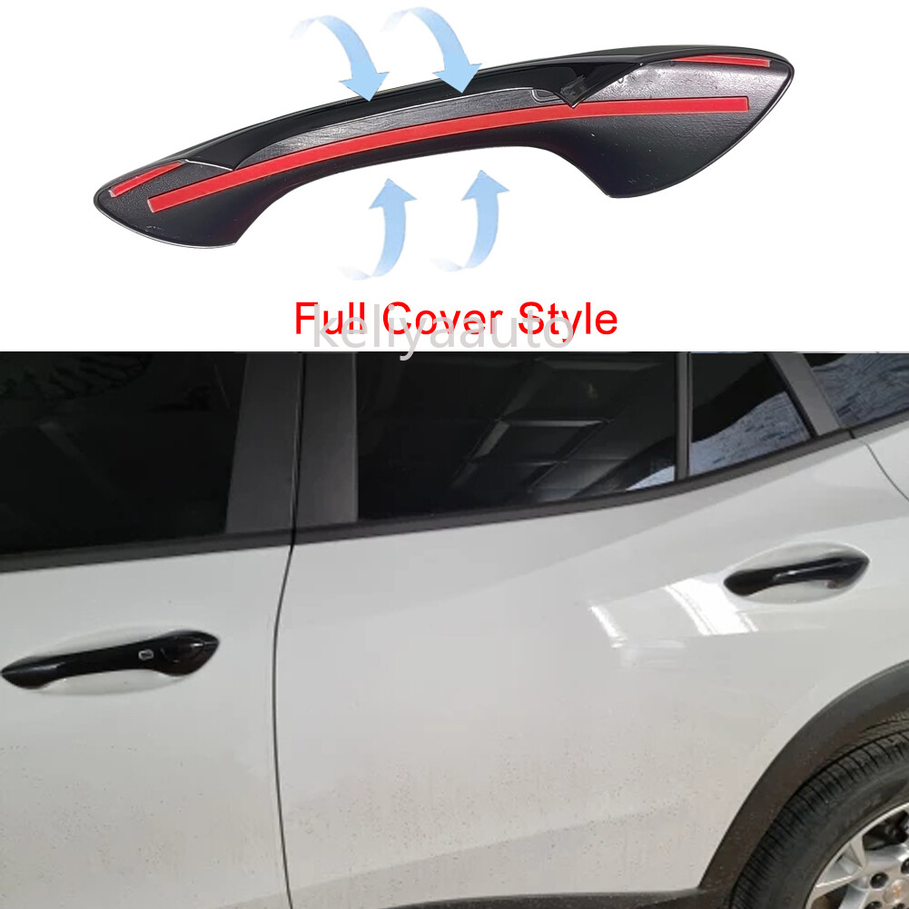 For 2024 2025 Chevy Trax Accessories Door Handle Cover Trim (with Smart Keyhole)