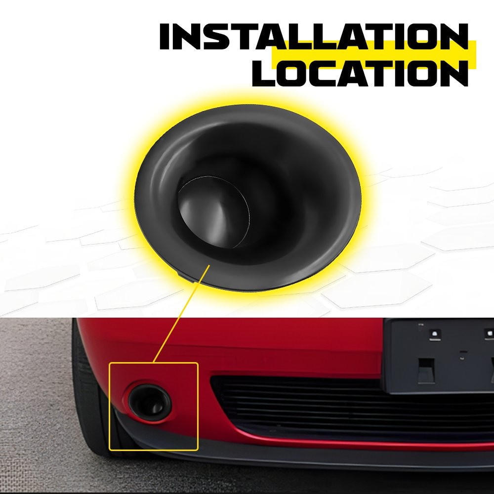 For Dodge Challenger 2015-2023 Front Fog Light Cover Bezels Left & Right Pair US