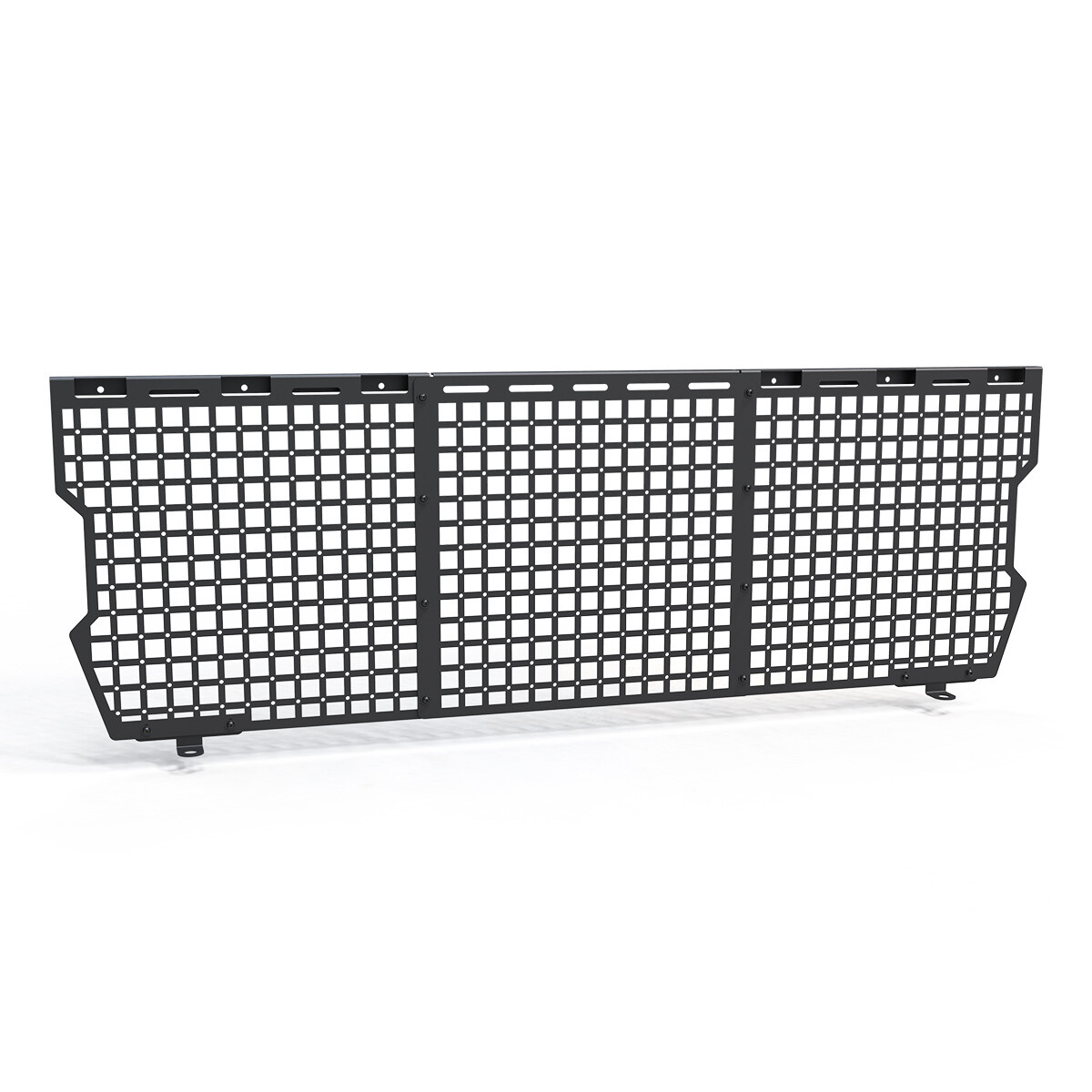 Side Bed Molle Panel For 2015-2020 Ford F150 Truck Bed Molle Panel Steel Black