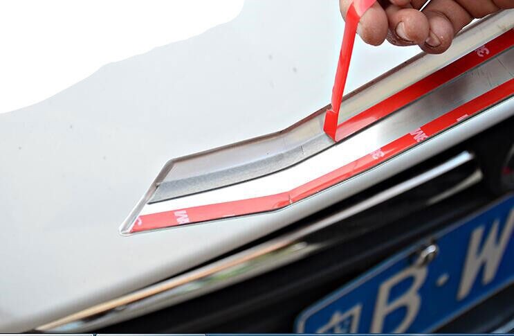 For Toyota Highlander 2008 2009 2010 Chrome Rear Light Tail Lamp Cover Trim 2pcs