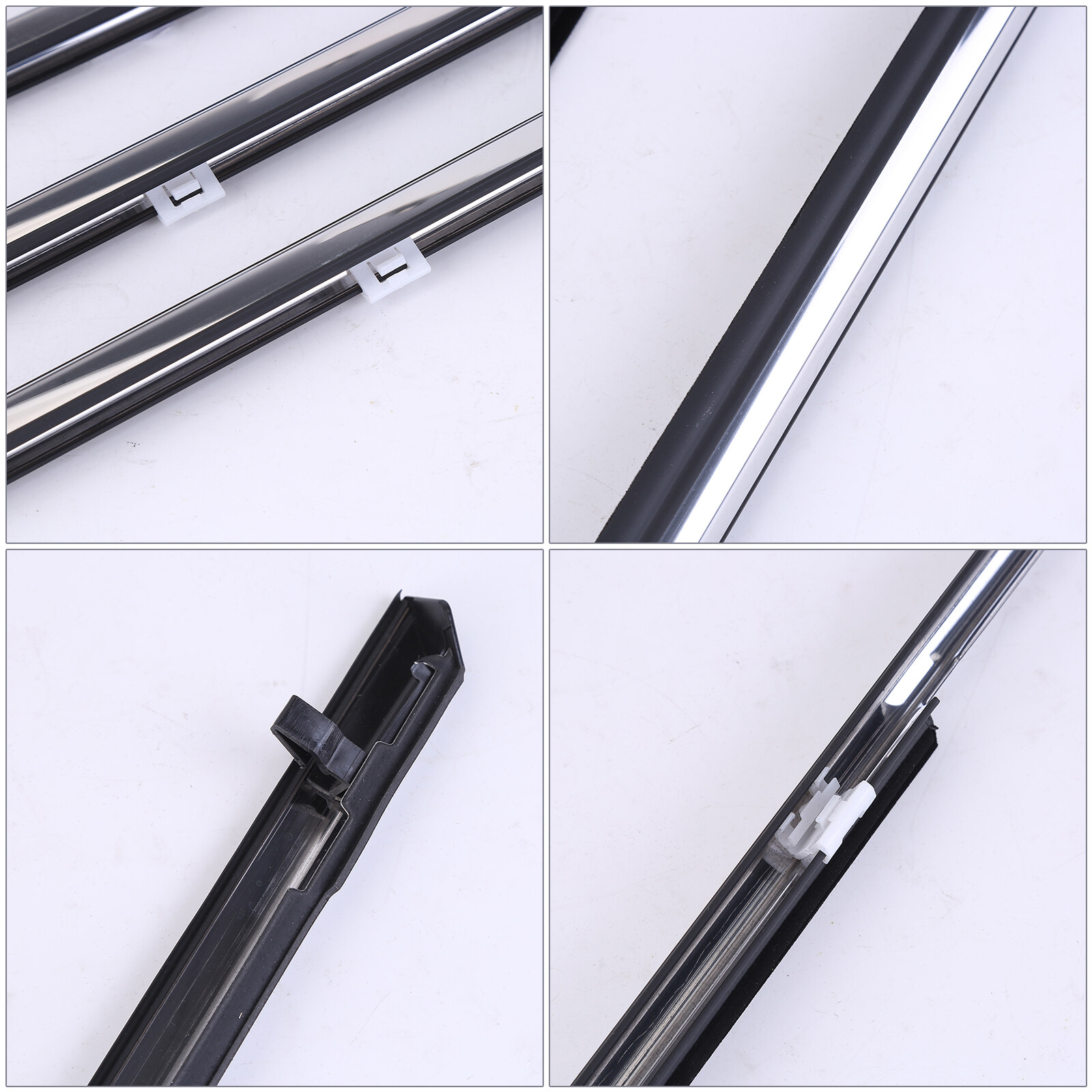 For Toyota Camry 2002-2006 NEW Chrome Front Rear Door Belt Moulding SET