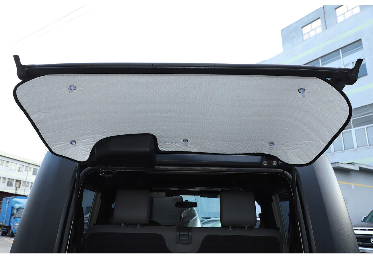 For Jeep Wrangler JK 07-18 Car Window Sunshade Visors Full Set UV Block Cover ×6