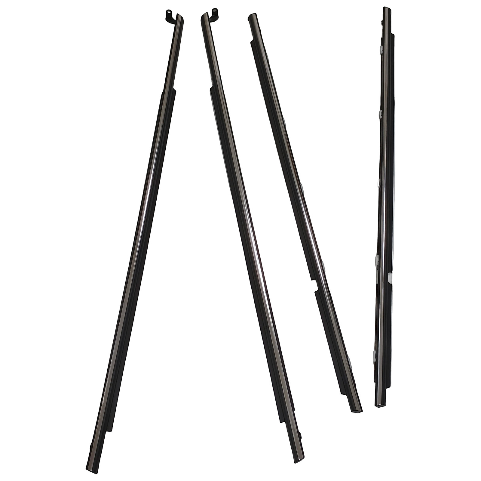 For 1995-2002 Toyota Corolla Weather Strips Window Moulding Trim Seal Belt 4 Pc