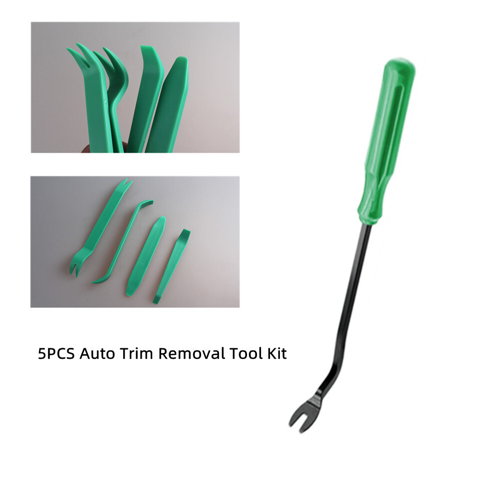 5PCS/SET Trim Removal Tool Pry Tool Kit Car Door Panel Clip Fastener Remover