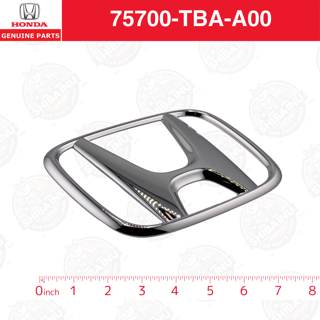 HONDA Genuine 75700-TBA-A00 Front Grille H Emblem Badge for CIVIC 2016-2021